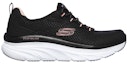 Order (W) Skechers D'Lux Walker 'Hitam Merah Jambu' 149004-BKPK