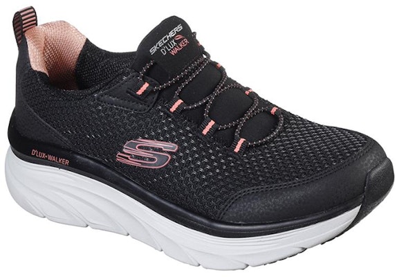 (Women) Skechers D'Lux Walker 'Black Pink' 149004-BKPK Lookbook (Women) Skechers D'Lux Walker 'Black Pink' 149004-BKPK