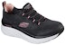 (W) Skechers D'Lux Walker 'Hitam Merah Jambu' 149004-BKPK