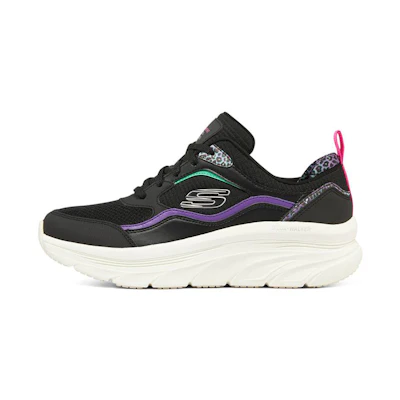 (W) Skechers DLux Walker 'Black Multi'
