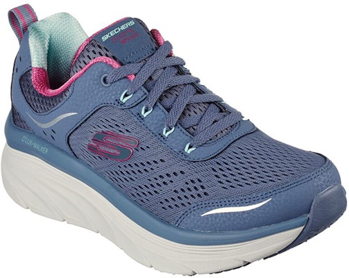 (Women) Skechers D'Lux Walker 'Blue' 149023-SLTP Lookbook (Women) Skechers D'Lux Walker 'Blue' 149023-SLTP