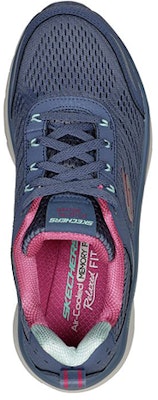 (Women) Skechers D'Lux Walker 'Blue' 149023-SLTP Shop (Women) Skechers D'Lux Walker 'Blue' 149023-SLTP