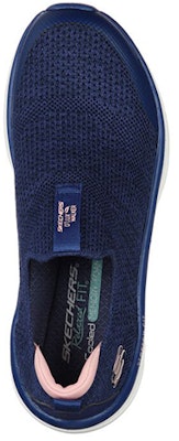 (Women) Skechers D'lux Walker 'Blue' 149128-NVPK Shop (Women) Skechers D'lux Walker 'Blue' 149128-NVPK