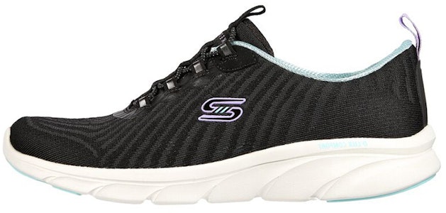 (W) Skechers D'lux Walker 'Keselesaan Sukan Kasual Hitam dan Putih' 104340-BKW Buy (W) Skechers D'lux Walker 'Keselesaan Sukan Kasual Hitam dan Putih' 104340-BKW