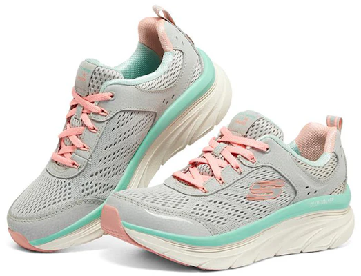 (W) Skechers D'Lux Walker 'Kelabu Merah Jambu' 149023-GYCL Lookbook (W) Skechers D'Lux Walker 'Kelabu Merah Jambu' 149023-GYCL