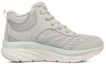 Order (W) Skechers D'Lux Walker 'Kelabu Mid-Top Penyerap Kejutan' 167316-GYMN