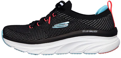 (Women) Skechers D'Lux Walker 'Refreshing Mood Black Blue' 149311-BLK (Women) Skechers D'Lux Walker 'Refreshing Mood Black Blue' 149311-BLK