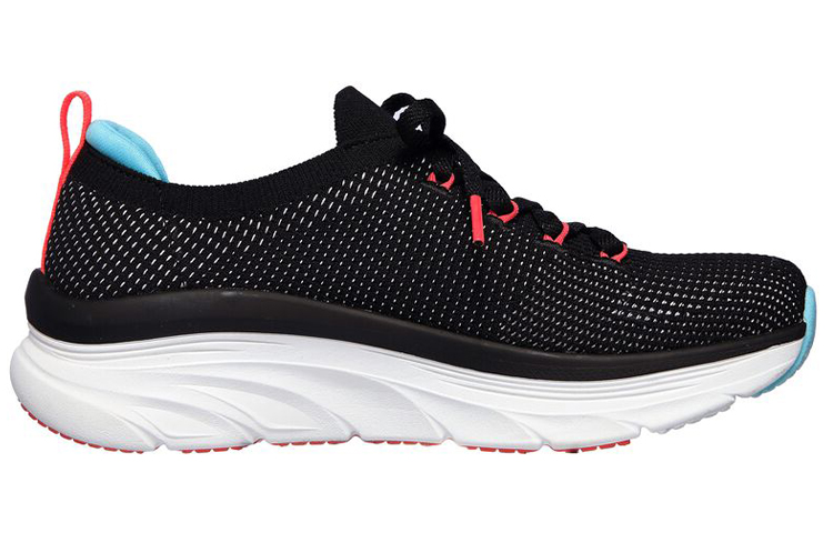 Order (Women) Skechers D'Lux Walker 'Refreshing Mood Black Blue' 149311-BLK