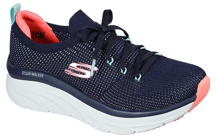 Lookbook (Women) Skechers D'Lux Walker 'Refreshing Mood Blue' 149311-NVY