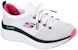 (W) Skechers D'Lux Walker 'Refreshing Mood Putih Hitam Merah Jambu' 149311-WBK