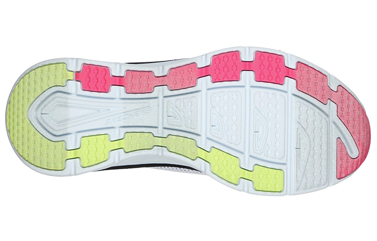 Purchase (Women) Skechers D'Lux Walker 'Refreshing Mood White Black Pink' 149311-WBK