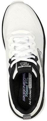 (Women) Skechers D'lux Walker 'White Black' 149319-WBK Lookbook (Women) Skechers D'lux Walker 'White Black' 149319-WBK