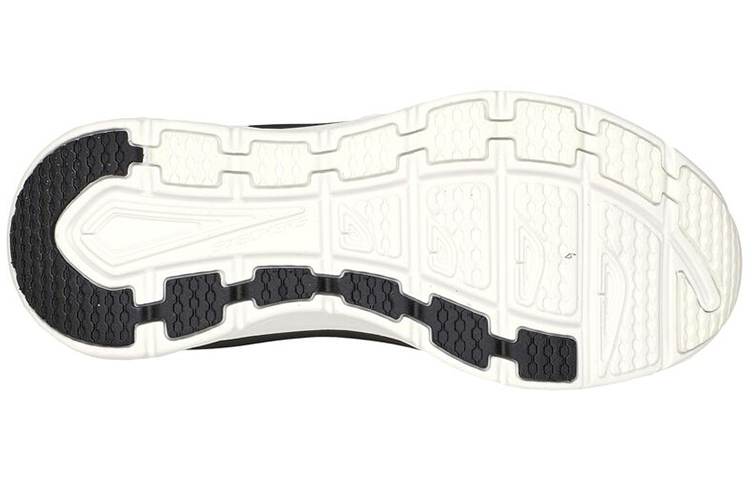 Shop (Women) Skechers D'lux Walker 'White Black' 149319-WBK