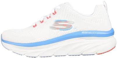 (Women) Skechers D'Lux Walker 'White Blue' 149368-WPBL (Women) Skechers D'Lux Walker 'White Blue' 149368-WPBL