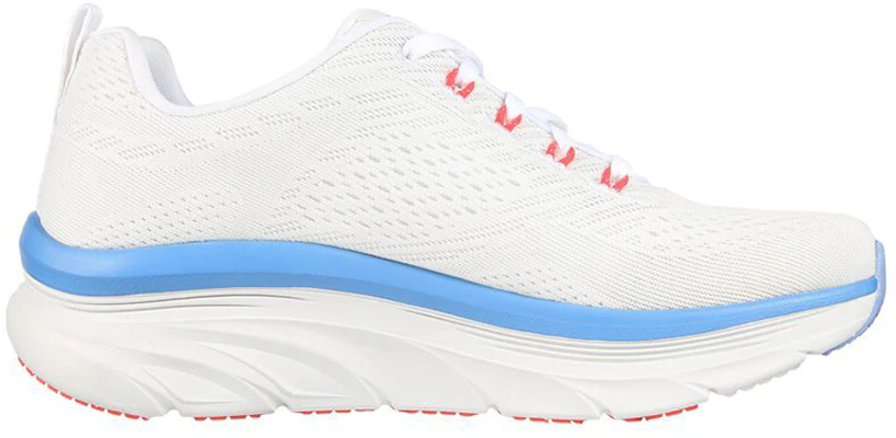 (Women) Skechers D'Lux Walker 'White Blue' 149368-WPBL Order (Women) Skechers D'Lux Walker 'White Blue' 149368-WPBL