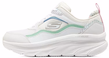 (Women) Skechers DLux Walker 'White' 896059-WMLT (Women) Skechers DLux Walker 'White' 896059-WMLT