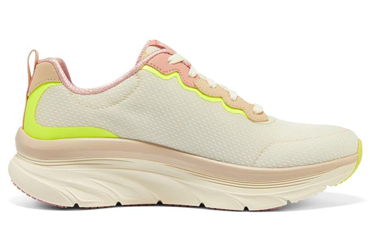 Order (Women) Skechers D'lux Walker 'White Pink' 149319-OFPK