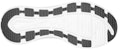 (W) Skechers D Lux Walker-New Moment 'Hitam Putih' 149357-BKW