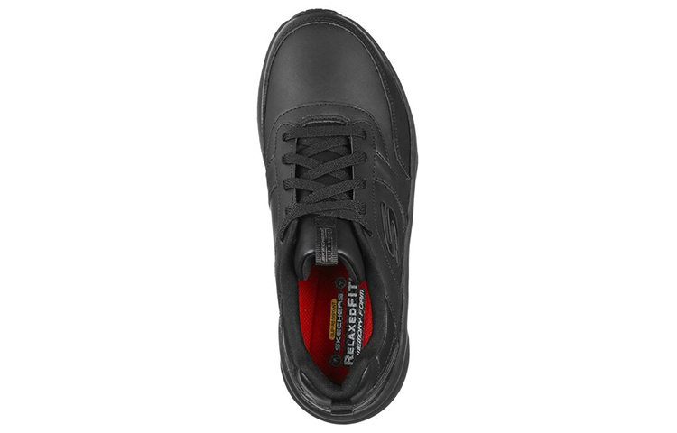 Lookbook (Women) Skechers D Lux Walker SR 'Black' 108018-BLK