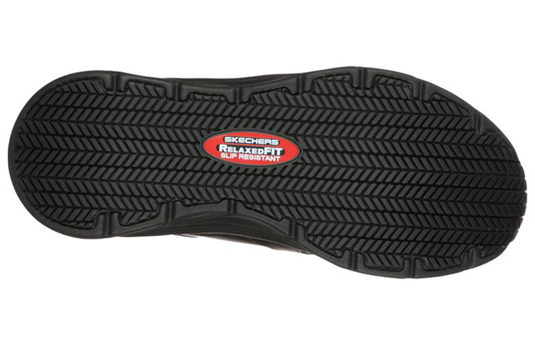 Shop (Women) Skechers D Lux Walker SR 'Black' 108018-BLK