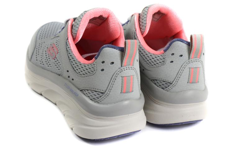 Lookbook (W) Skechers D'Luxe Walker 'Confort Absorbente Resistente Plata Rosa Baja Casual' 149023-LGCL