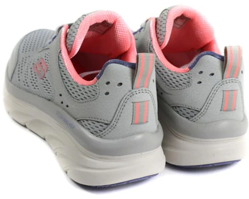 (W) Skechers D''Luxe Walker ''Confort Polyvalent Argent Rose Résistant et Absorbant'' 149023-LGCL Lookbook (W) Skechers D''Luxe Walker ''Confort Polyvalent Argent Rose Résistant et Absorbant'' 149023-LGCL