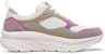 (W) Skechers D Lux Walker-New Moment 'Putih Merah Jambu' 149357-WPR