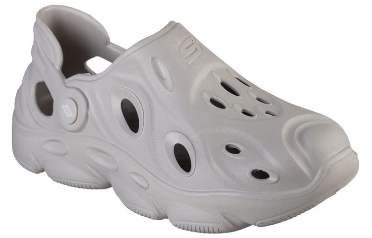 Lookbook (W) 斯凯奇灰色镂空运动凉鞋 111481-GRY