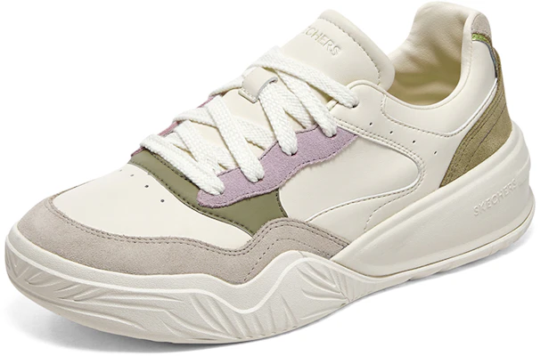 (W) Sepatu Skechers Denali 'Putih Hijau Ungu' 185022-OWBR Lookbook (W) Sepatu Skechers Denali 'Putih Hijau Ungu' 185022-OWBR