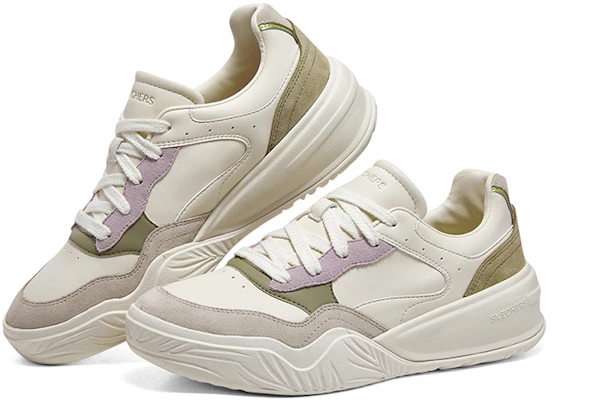 (W) Sepatu Skechers Denali 'Putih Hijau Ungu' 185022-OWBR Shop (W) Sepatu Skechers Denali 'Putih Hijau Ungu' 185022-OWBR