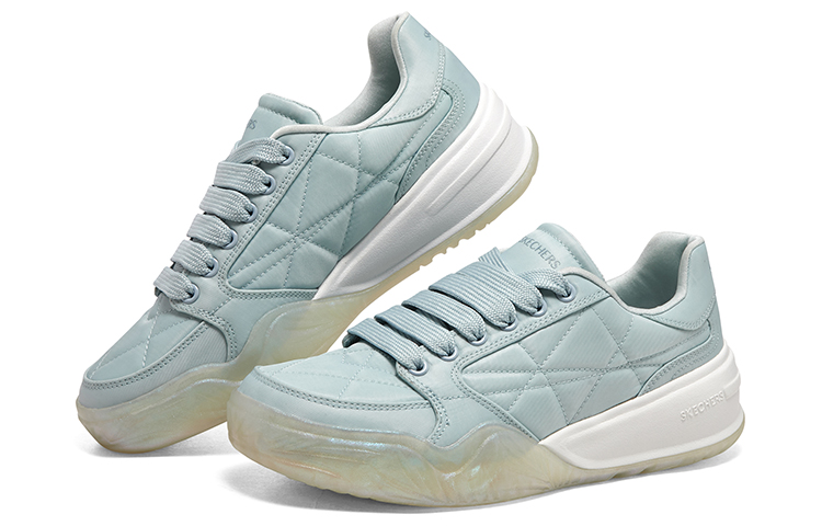 Shop (W) Skechers Denali Subtle Spark 'Biru' 185021-BLU