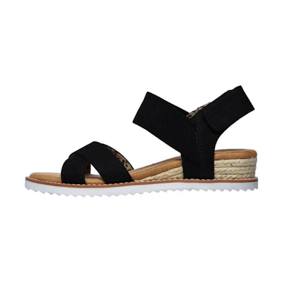 (W) Skechers Desert Kiss-Secret Picnic 'Black'