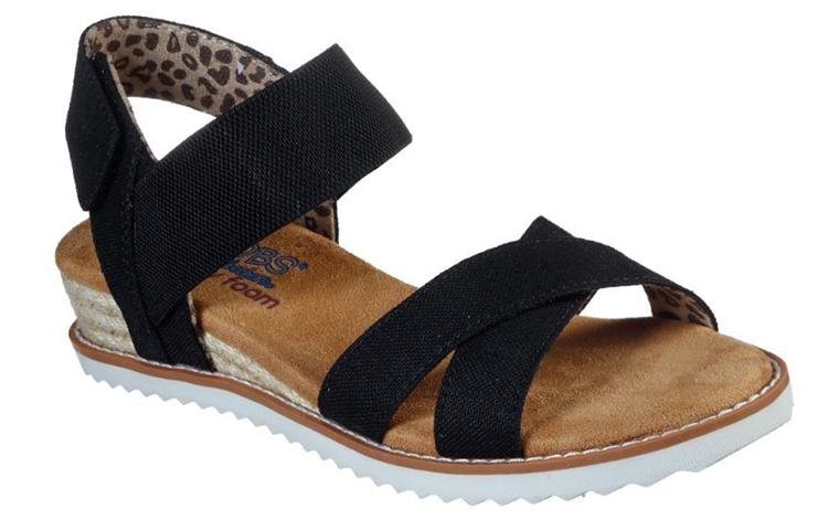 Lookbook (W) Skechers Desert Kiss-Secret Picnic ''Noir'' 33386-BLK
