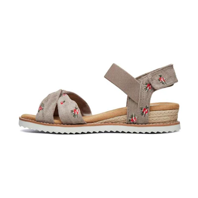 (W) Skechers Desert Kiss 'Grey'