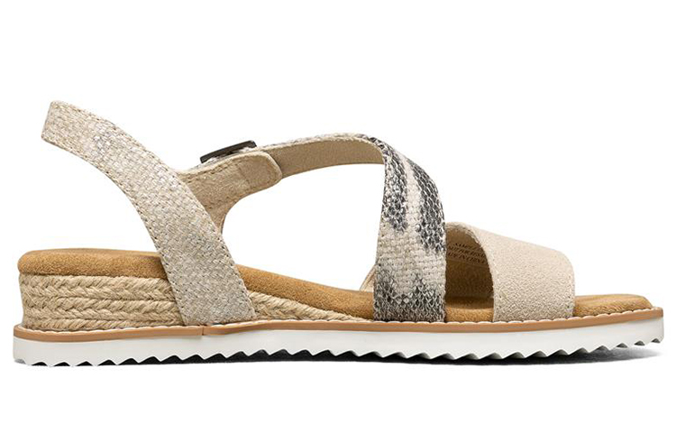 Order (W) Skechers Desert Kiss ''Grijs Zilver'' 113004-NAT