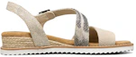 Order (W) Skechers Desert Kiss ''Grijs Zilver'' 113004-NAT