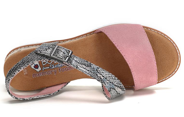 Shop (W) Skechers Desert Kiss ''Pink Silber'' 113004-BLSH