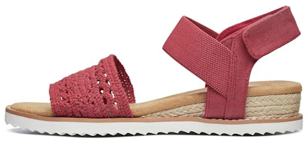 (Women) Skechers Desert Kiss 'Red Casual Beach' 732869-RED (Women) Skechers Desert Kiss 'Red Casual Beach' 732869-RED
