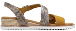 Order (W) Skechers Desert Kiss ''Geel Zilver'' 113004-YEL
