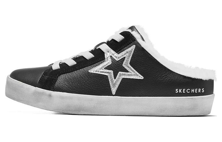 (Women) Skechers Diamond Starz 'Black Low Top' 155527-BLK