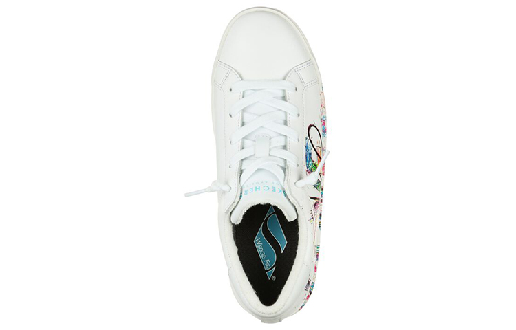 Shop (W) Skechers Diamond Starz ''Blanc Rouge Jaune'' 155528-WHT