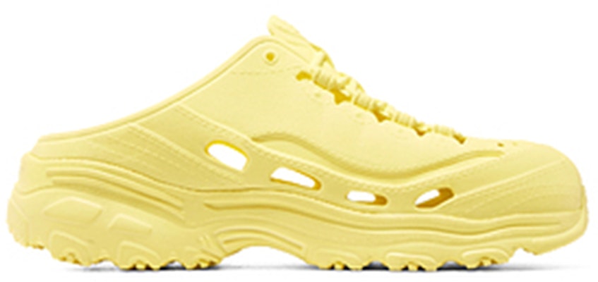 Skechers D'LITES 氣墊鞋 運動休閒拖鞋 女款 亮黃色 Order Skechers D'LITES 氣墊鞋 運動休閒拖鞋 女款 亮黃色