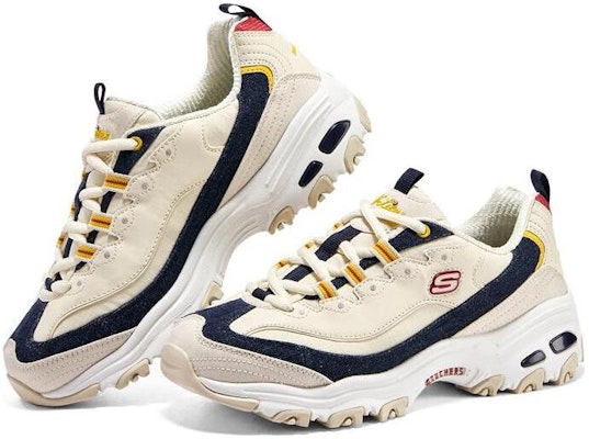 (Women) Skechers DLITES 1.0 'Beige' 896201-NTMT Lookbook (Women) Skechers DLITES 1.0 'Beige' 896201-NTMT