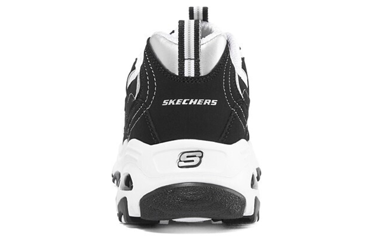 Purchase Skechers D‘LITES 經典複古 減震輕便 高筒 運動休閒鞋 女款 黑白