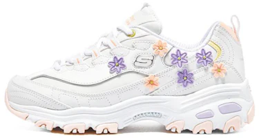 (Women) Skechers DLITES 1.0 'White' 896139-WHT (Women) Skechers DLITES 1.0 'White' 896139-WHT