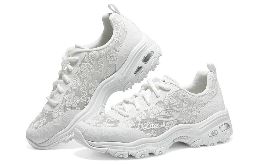 Lookbook (W) Skechers DLITES 1.0 'Putih' 896196-WHT