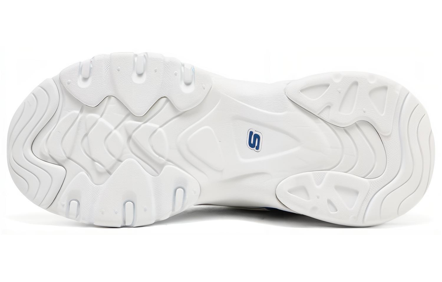 Shop (W) 斯凯奇 D'Lites 3高警觉'白蓝'运动鞋 896254-WBLP