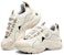 (W) Skechers DLites 4.0 'Hitam Putih' 149914-WBK