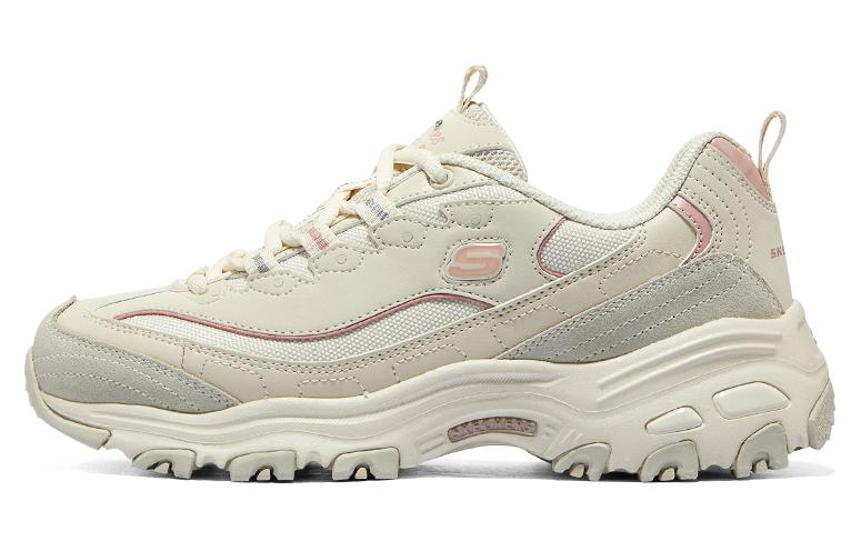 (Women) Skechers DLITES 'Beige Pink' 896145-NTPK