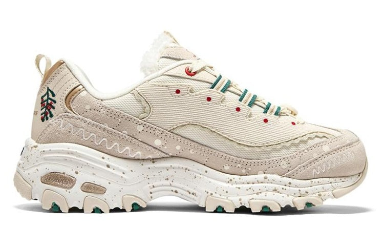 Order (W) スケッチャーズ D'Lites クリスマス ベージュブラウン 149257-OFWT